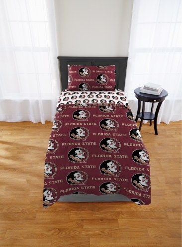 Florida State Seminoles Rotary Twin Bed in a Bag Set