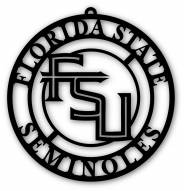 Florida State Seminoles Silhouette Logo Cutout Door Hanger