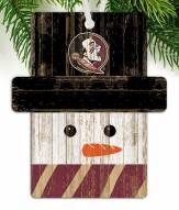 Florida State Seminoles Snowman Ornament