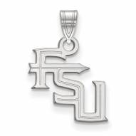 Florida State Seminoles Sterling Silver Small Pendant