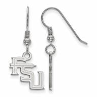 Florida State Seminoles Sterling Silver Small Dangle Earrings