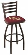 FSU Seminoles Swivel Bar Stool with Ladder Style Back