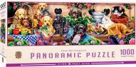 Flower Box Playground 1000 Piece Panoramic Puzzle