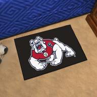 Fresno State Bulldogs Black Starter Rug