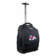 Fresno State Bulldogs Premium Wheeled Backpack