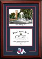 Fresno State Bulldogs Spirit Graduate Diploma Frame