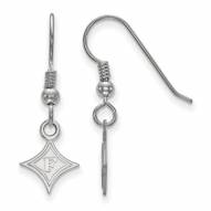 Furman Paladins Sterling Silver Extra Small Dangle Earrings