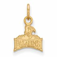 Furman Paladins Sterling Silver Gold Plated Extra Small Pendant