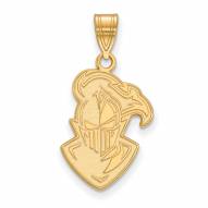 Furman Paladins Sterling Silver Gold Plated Large Pendant