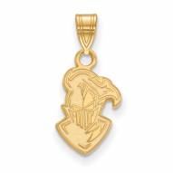 Furman Paladins Sterling Silver Gold Plated Small Pendant