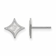 Furman Paladins Sterling Silver Extra Small Post Earrings