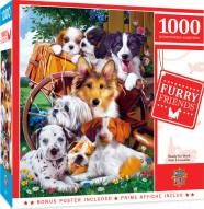 Furry Friends Ready for Work 1000 Piece Puzzle