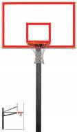 Gared Endurance Fixed Height Basketball Hoop with 72" Steel Backboard