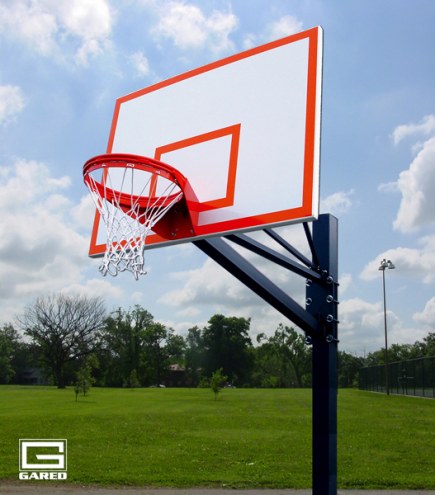 Gared Endurance Playground Basketball System - 60&quot; Backboard