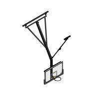 Gared Forward Fold / Front Braced Bent Post Ceiling Suspended Basketball Backstop