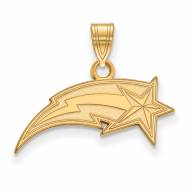 George Mason Patriots Sterling Silver Gold Plated Small Pendant