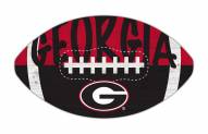 Georgia Bulldogs 12" Football Cutout Sign