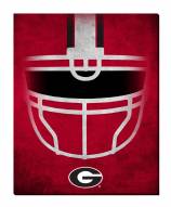Georgia Bulldogs 16" x 20" Ghost Helmet Canvas Print