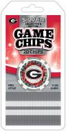 Georgia Bulldogs 20 Piece Poker Chips