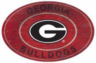 Georgia Bulldogs 46" Heritage Logo Oval Sign