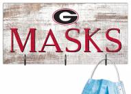 Georgia Bulldogs 6" x 12" Mask Holder