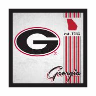 Georgia Bulldogs Album 10" x 10" Sign