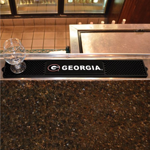 Georgia Bulldogs Bar Mat