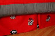 Georgia Bulldogs Bed Skirt