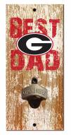 Georgia Bulldogs Best Dad Bottle Opener
