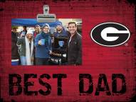 Georgia Bulldogs Best Dad Clip Frame