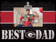 Georgia Bulldogs Best Dad Clip Frame