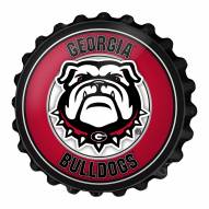 Georgia Bulldogs Bottle Cap Wall Sign
