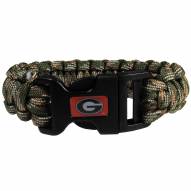Georgia Bulldogs Camo Survivor Bracelet