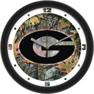 Georgia Bulldogs Camo Wall Clock
