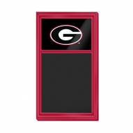 Georgia Bulldogs Chalk Note Board