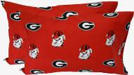 Georgia Bulldogs Printed Pillowcase Set