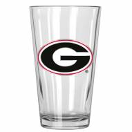 Georgia Bulldogs College 16 Oz. Pint Glass 2-Piece Set