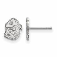 Georgia Bulldogs Sterling Silver Extra Small Post Earrings