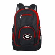 NCAA Georgia Bulldogs Colored Trim Premium Laptop Backpack