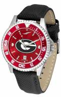 Georgia Bulldogs Competitor AnoChrome Men's Watch - Color Bezel