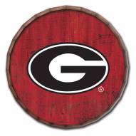 Georgia Bulldogs Cracked Color 16" Barrel Top
