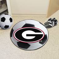 Georgia Bulldogs "G" Soccer Ball Mat