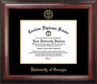 Georgia Bulldogs Gold Embossed Diploma Frame