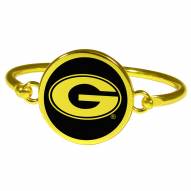 Georgia Bulldogs Gold Tone Bangle Bracelet