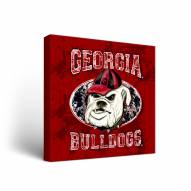 Georgia Bulldogs Guy Harvey Canvas Wall Art