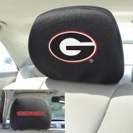 Georgia Bulldogs Headrest Covers