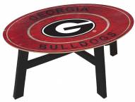Georgia Bulldogs Heritage Logo Coffee Table