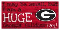 Georgia Bulldogs Huge Fan 6" x 12" Sign