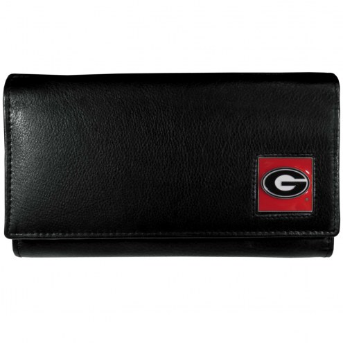 Georgia Bulldogs Leather Women's Wallet