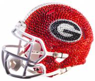 Georgia Bulldogs Mini Swarovski Crystal Football Helmet